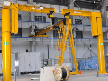 360-Grad rotierende feste Säule Typ Single Arm Crane