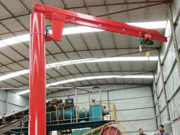Fixierte Spalte Rotary Boom Crane