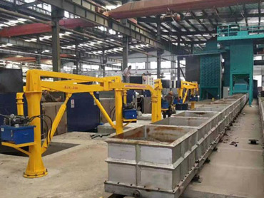 Einzelbetreiber von geschmolzenen Stahlgussmanipulator